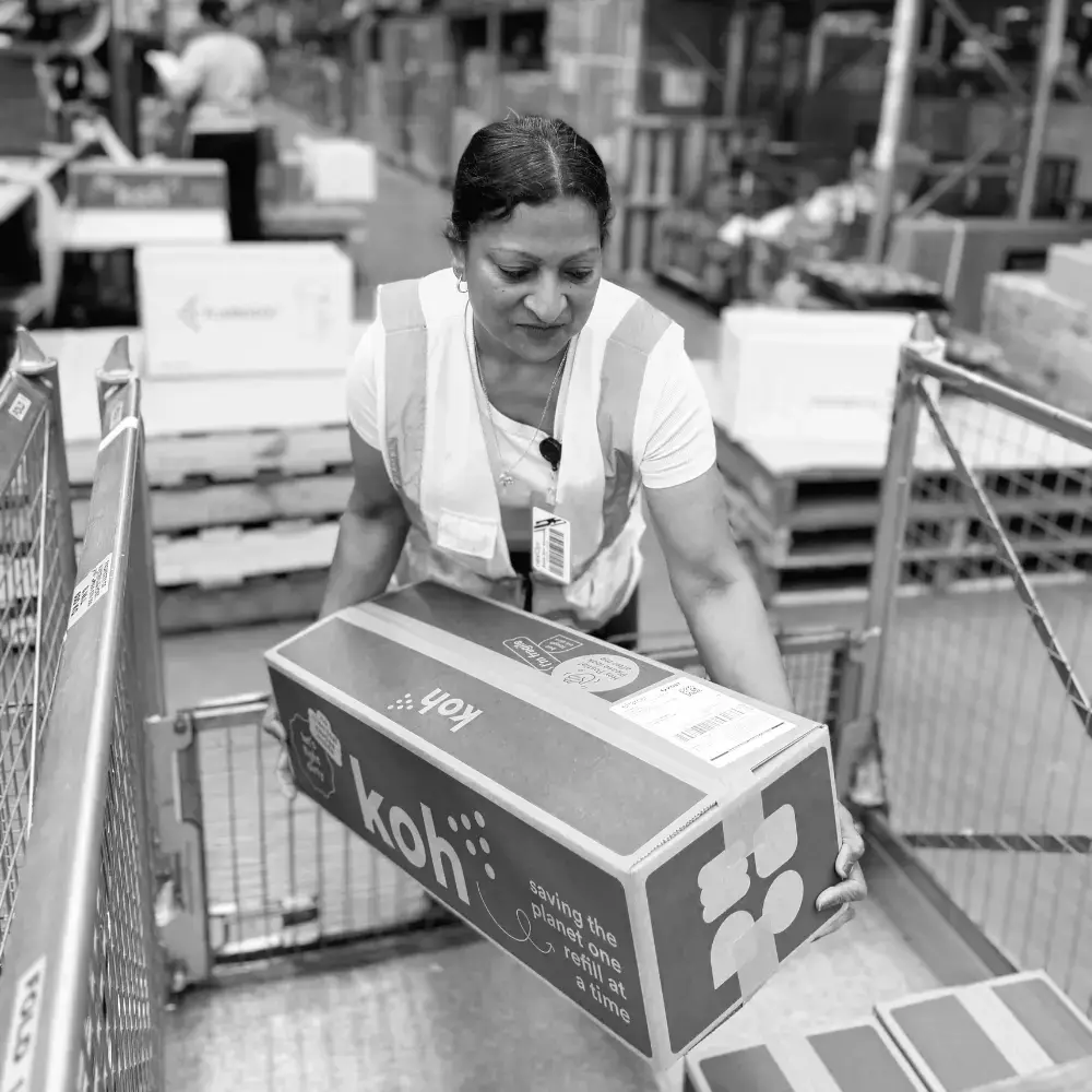Streamlined receiving operations in warehouse