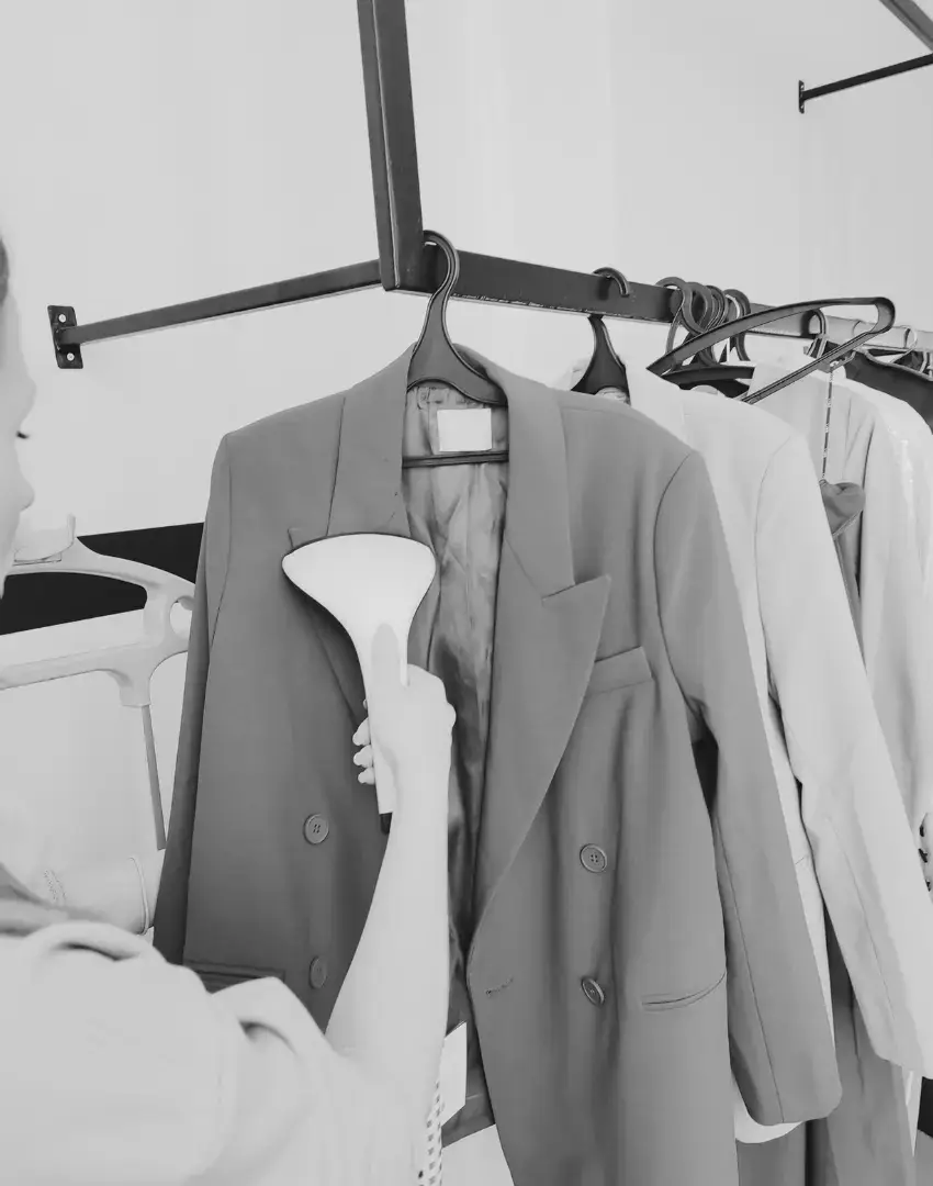 Garment steaming